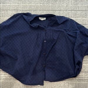 Emerson Fry Blue Blouse Top